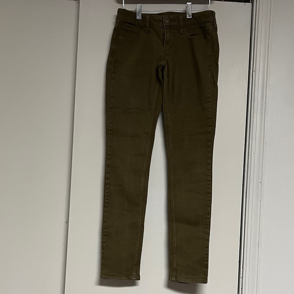 Arizona Jean Company Olive Skinny Jeans Size 5